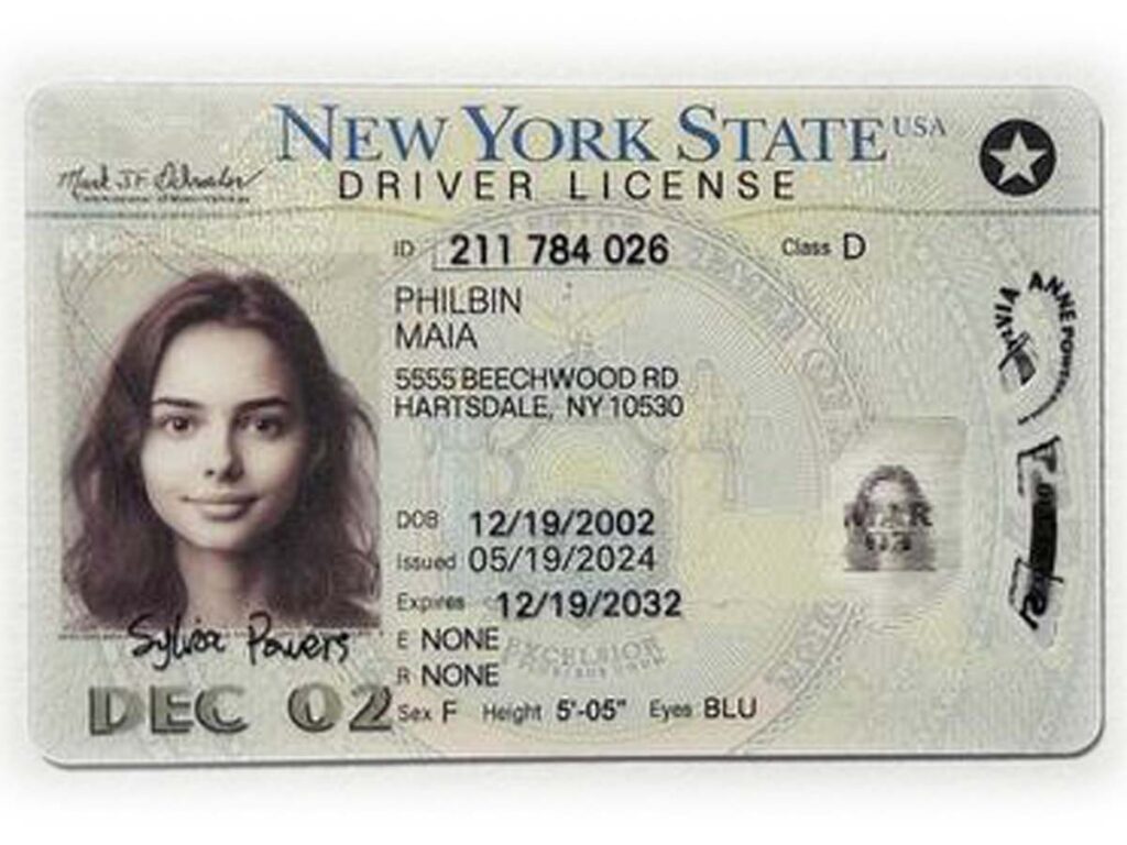 new york id new