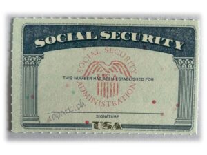 Social Security Card